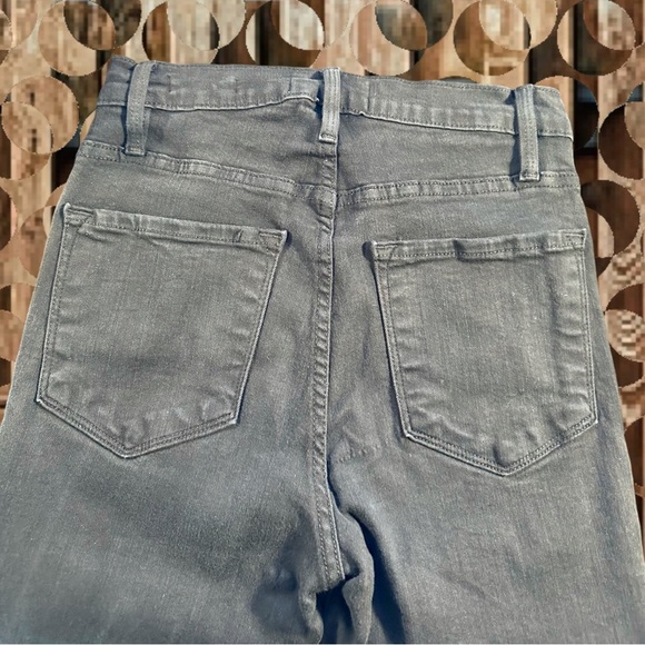 FRAME Denim Black ‘Ali’ High-Rise Skinny Jeans Size 24 ASO Jennie Kim - Picture 10 of 16